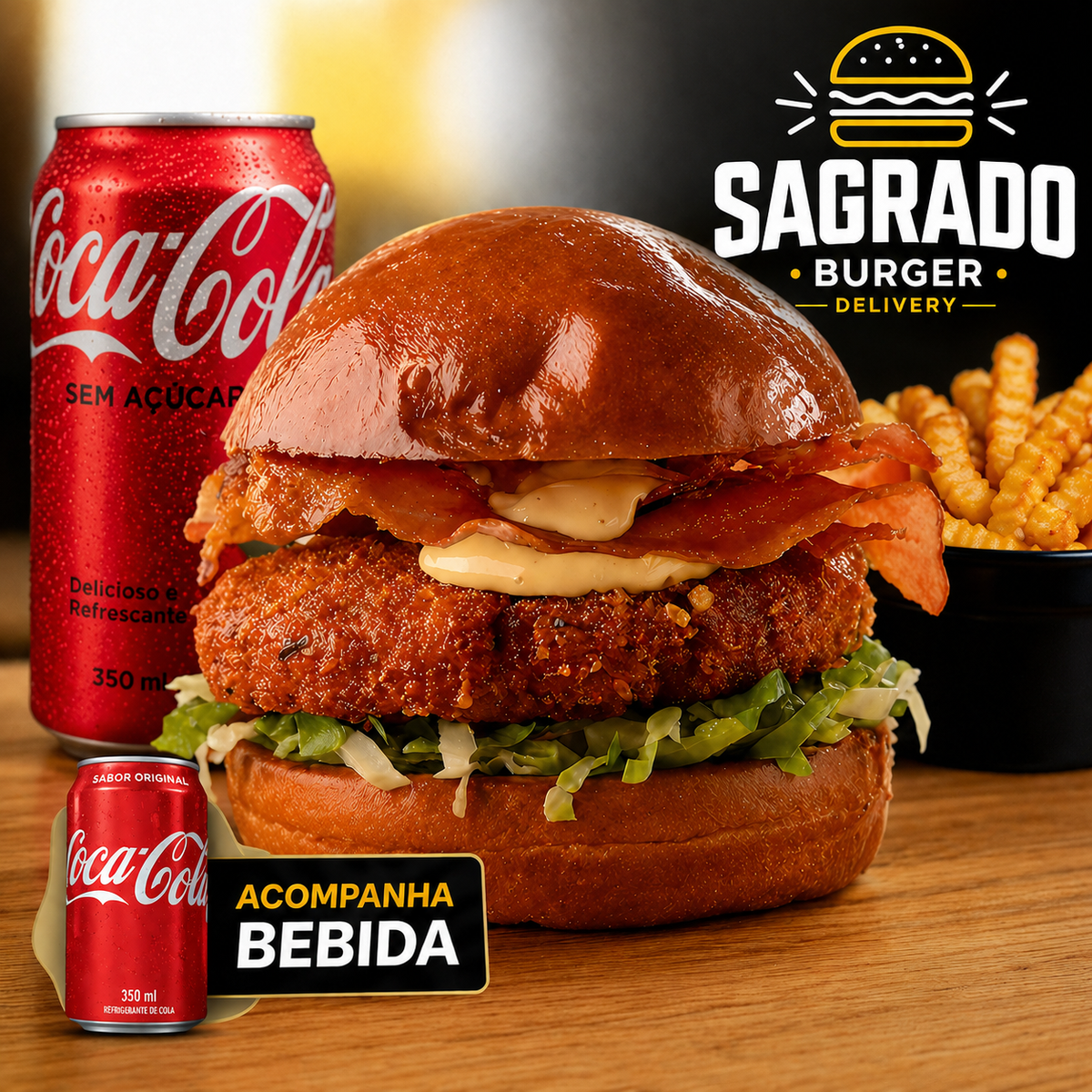 COMBO Classic Chicken + Coca-Cola + Fritas